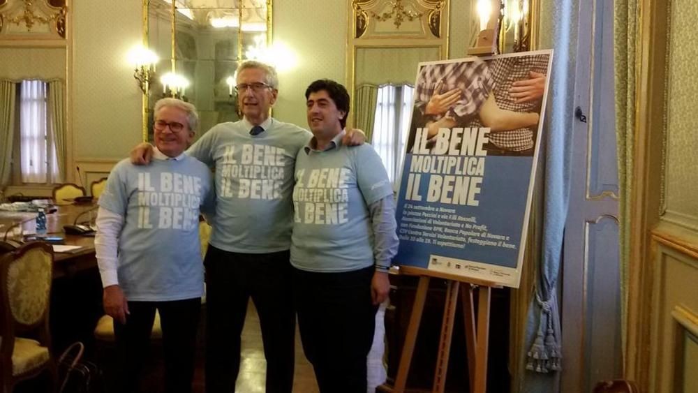 L’iniziativa «Il bene moltiplica il bene» torna a Novara sabato in piazza Puccini e via Rosselli